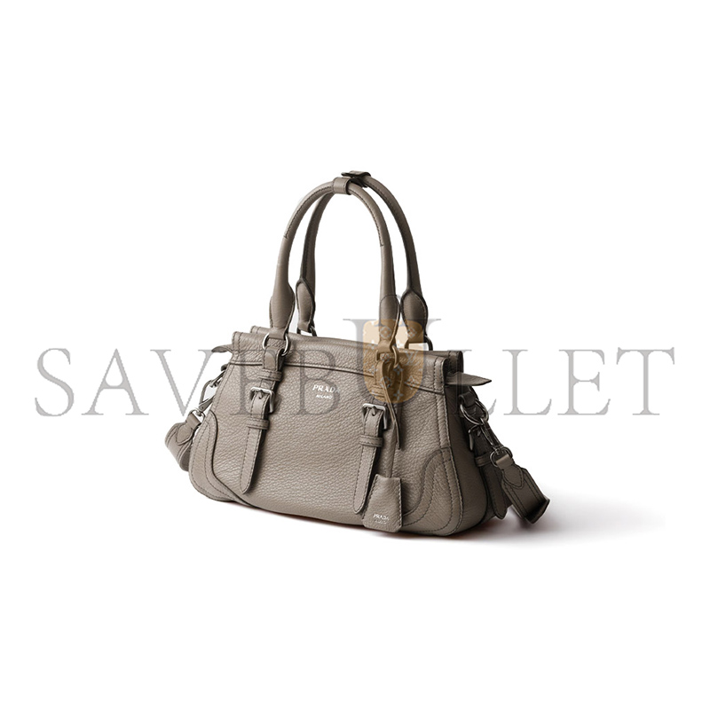PRADA LARGE LEATHER TOTE BAG 1BG604 (35*22*11cm)